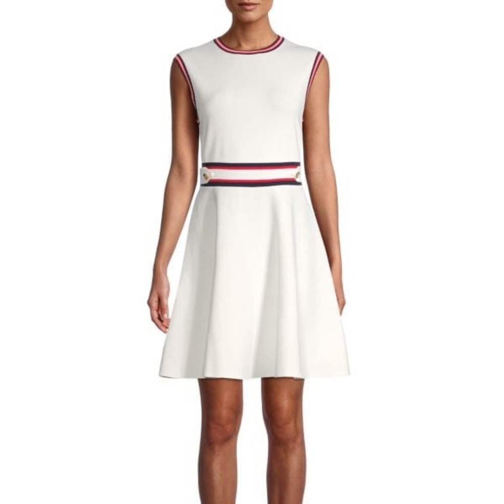 Apryll Knitted Skater Dress Size 2